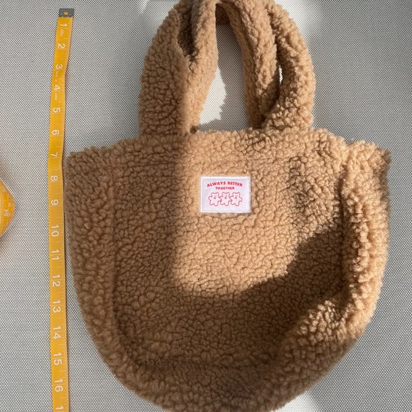 Fluffy bear bag - Picture 3 of 6